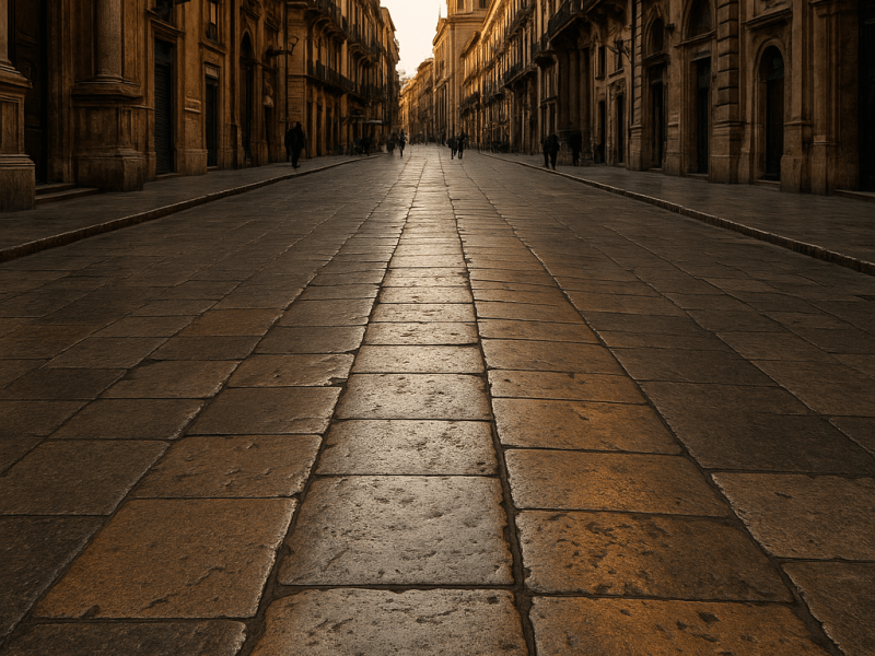 Un libro di pietra, le balate del&nbsp;Cassaro